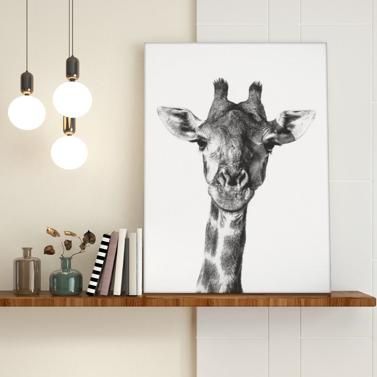 Portrait Canvas Prints - with Hook