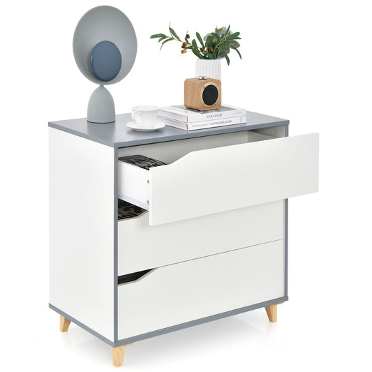 Moderne Kommode Mit Schubladen Sideboard Schubladenschrank Für Schlafzimmer & Garderobe Weiß